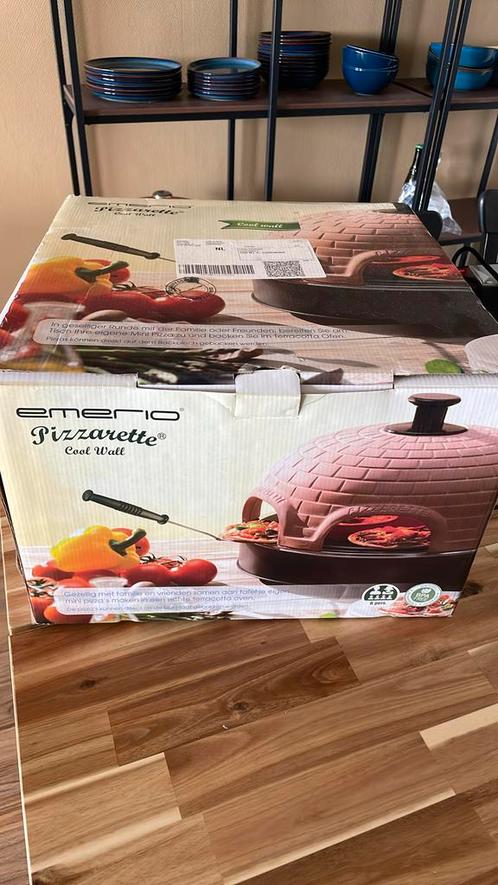 Pizzarette Emerio PO-115984, Witgoed en Apparatuur, Gourmetstellen, Zo goed als nieuw, 4 t/m 7 personen, Ophalen of Verzenden