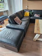 zwarte hoekbank van Ikea., Huis en Inrichting, Banken | Voetenbanken en Poefen, Ophalen, Gebruikt, 125 cm of meer, 125 cm of meer