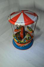 Vintage blikken carrousel speelgoed, Ophalen of Verzenden