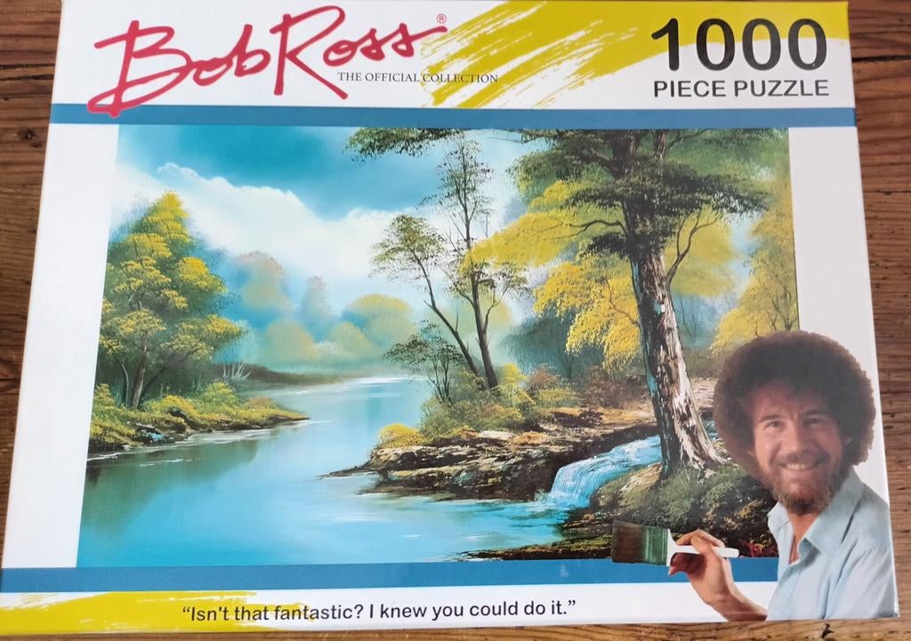 Puzzel 1000 stukjes van Bob Ross, Ophalen of Verzenden, 500 t/m 1500 stukjes, Nieuw