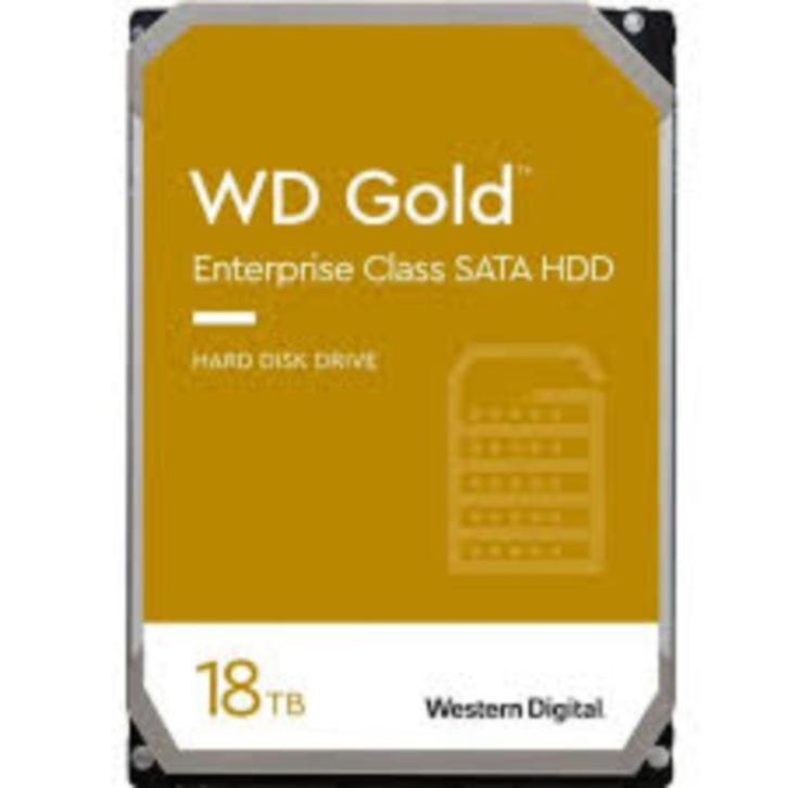 WD Gold 18Tb (4 op voorraad), Computers en Software, Harde schijven, Zo goed als nieuw, Desktop, Intern, HDD, SATA, Ophalen of Verzenden