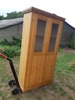 Mooie grenen kast, Huis en Inrichting, Kasten | Vitrinekasten, Ophalen, Zo goed als nieuw, 25 tot 50 cm, 150 tot 200 cm