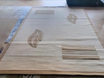Modern Beige/Bruin Tapijt - Nieuw beschikbaar voor biedingen