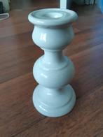 Delfts witte kandelaar ca. 19 cm hoog, Ophalen of Verzenden, Keramiek of Aardewerk