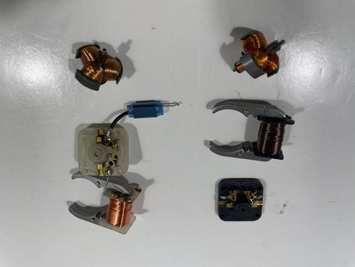 2x Ankermotor met spoel en ankerplaat, Hobby en Vrije tijd, Modeltreinen | H0, Zo goed als nieuw, Overige typen, Gelijkstroom of Wisselstroom
