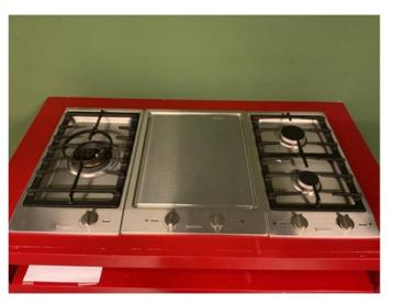 Miele kookplaat domino set rvs nieuw!  beschikbaar voor biedingen