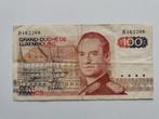Luxemburg 100 Franc, Postzegels en Munten, Bankbiljetten | Europa | Niet-Eurobiljetten, Ophalen of Verzenden, België