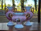Vintage Roze Porseleinen Vazen Set, Ophalen