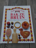 Boek bak ze bruin originele lekker hapjes (wij versturen nie, Ophalen, Zo goed als nieuw, Nederland en België