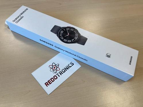 Samsung Galaxy Watch6 Classic - LTE/4G variant -43mm - Black, Sieraden, Tassen en Uiterlijk, Smartwatches, Nieuw, Android, Zwart