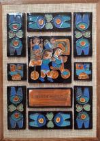 HENK POTTERS : KERAMIEK TABLEAU 1978. PUNTGAAF.40x29, Ophalen of Verzenden, Nieuw