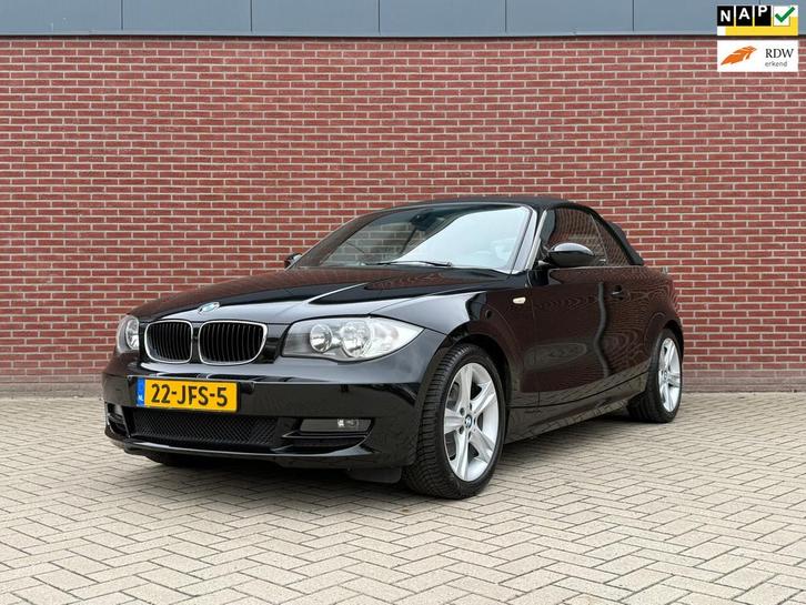 BMW 1-serie Cabrio 120i Summer / Nap / Airco / Cruise / Stoe, Auto's, BMW, Bedrijf, Te koop, 1-Serie, ABS, Airbags, Airconditioning