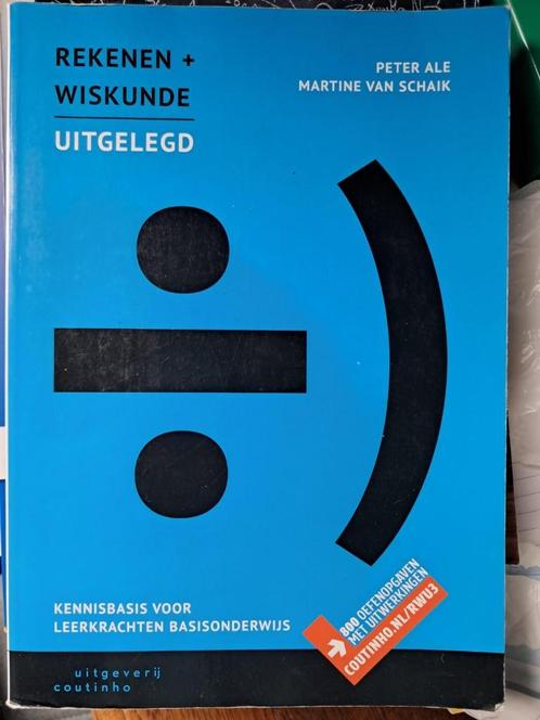 Rekenen + Wiskunde uitgelegd - Paboboek, Boeken, Studieboeken en Cursussen, Zo goed als nieuw, HBO, Beta, Verzenden