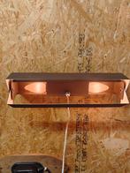 Vintage Design Wandlamp Herda (Jaren '60/'70) bruin, Verzamelen, Retro, Ophalen of Verzenden, Huis en Inrichting