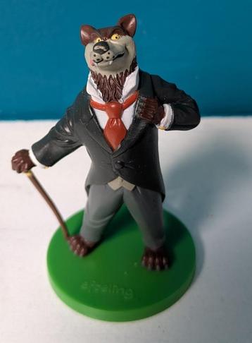 Efteling poppetje Wolf in doosje Sprookjesbos beschikbaar voor biedingen