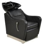 Wasunit zwart voetsteun kapper kapsalon back wash hairwash, Leer, Zwart, Nieuw, Ophalen of Verzenden