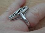 zilveren vintage Sovjet USSR 875 ring [647], Verzenden, Zo goed als nieuw, 17 tot 18, Dame