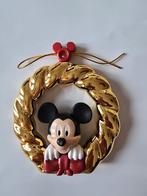 Mickey Mouse Kerstkrans AH, Verzamelen, Disney, Ophalen of Verzenden, Mickey Mouse, Nieuw, Beeldje of Figuurtje