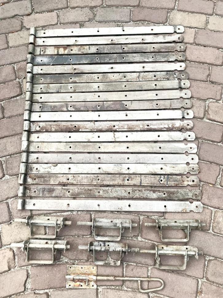 Duimhengen en vergrendelingen voor weidepoort of tuinpoort, Dieren en Toebehoren, Stalling en Weidegang
