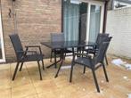 Tuinset, Tuin en Terras, Tuinsets en Loungesets, Ophalen, 4 zitplaatsen, Kunststof, Gebruikt