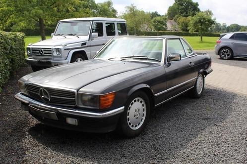 Mercedes-benz SL 300 SL BARNFIND !, Auto's, Mercedes-Benz, Bedrijf, SL, Benzine, Cabriolet, Automaat, Zwart, Gebruikt, BTW verrekenbaar