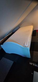 Wit houten eenpersoonsbed gratis af te halen, Ophalen, Gebruikt, 90 cm, Eenpersoons