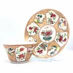 Antiek Chinees Yongzheng Porselein Kop en Schotel, Antiek en Kunst, Antiek | Porselein, Verzenden