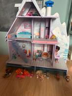 L.O.L. Winterhuis met poppetjes en accessoires, Ophalen, Gebruikt, Poppenhuis