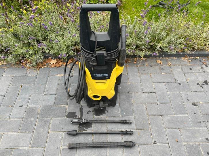 Kärcher K3 Hogedrukreiniger, Tuin en Terras, Hogedrukreinigers, Gebruikt, Elektrisch, Met regelbare waterdruk, Ophalen of Verzenden