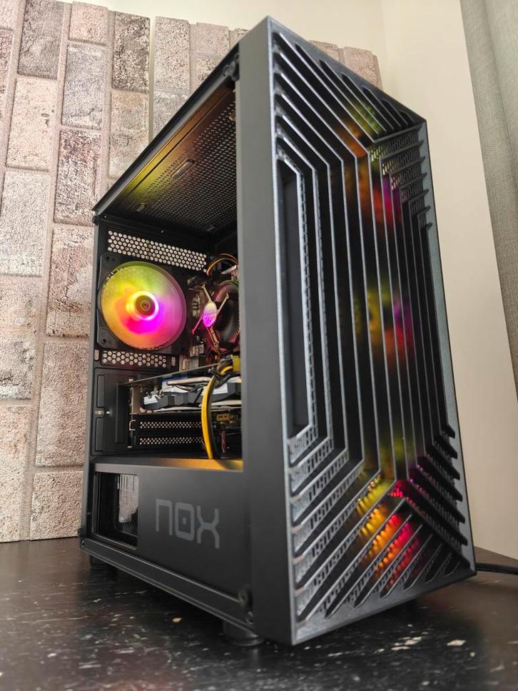 Ultieme Intel i7 RGB LED Gaming PC - Windows 11, Computers en Software, Desktop Pc's, Zo goed als nieuw, 3 tot 4 Ghz, HDD, SSD