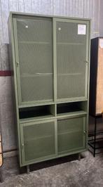 by fonQ Tibbe Opbergkast 180 cm Olijfgroen | Van €619, nu, Byfonq, Byfonq, 150 tot 200 cm, Nieuw