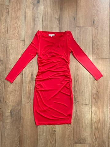 L.K. Bennett mooie lichtrode 2 way dress maat 42 beschikbaar voor biedingen