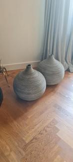 Deco vazen, Huis en Inrichting, Woonaccessoires | Vazen, Overige kleuren, Ophalen of Verzenden, Minder dan 50 cm, Glas