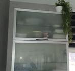 2 ikea kastjes met glazen frontjes, Huis en Inrichting, Keuken | Keukenelementen, Ophalen, 50 tot 100 cm, Zo goed als nieuw, Minder dan 100 cm