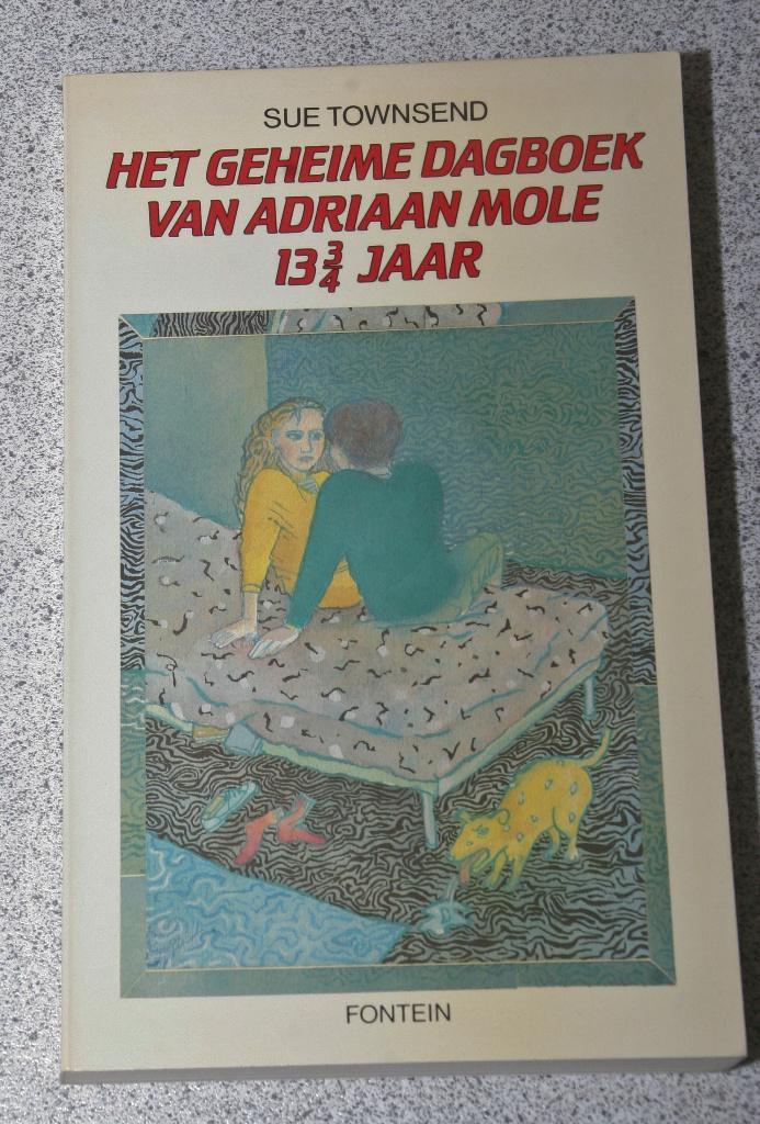 Het geheime dagboek van Adriaan Mole 13 3/4 jaar. Townsend., Boeken, Kinderboeken | Jeugd | 13 jaar en ouder, Gelezen, Fictie
