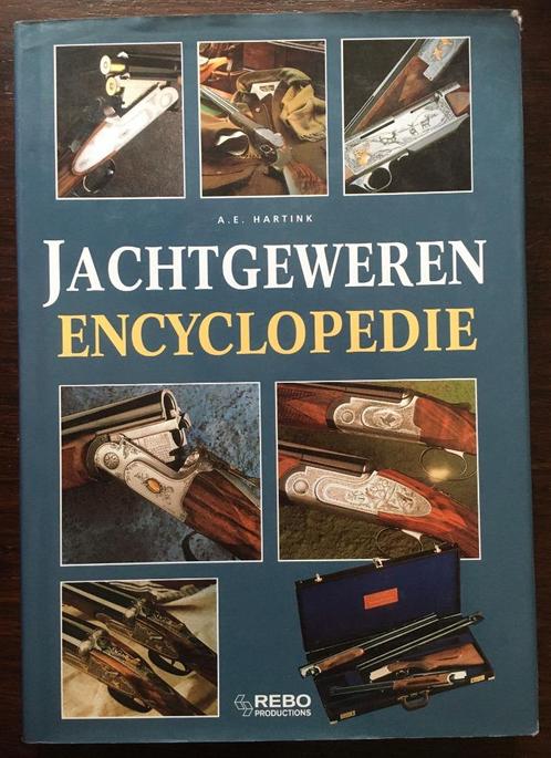 Jagen jachtboeken.  Jachtgeweren-encyclopedie.  A.E. Hartink, Boeken, Sportboeken, Zo goed als nieuw, Ophalen of Verzenden