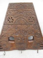 Vintage Primitieve Portugese Ossen Juk, Houtsnijwerk, Ophalen