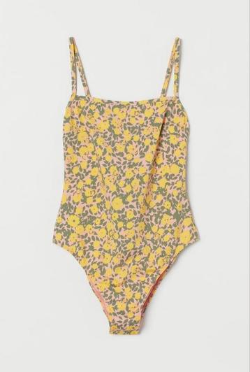 H&M fleurige badpak high rise maat 38 beschikbaar voor biedingen