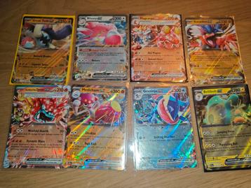 Pokemon ex double rares beschikbaar voor biedingen