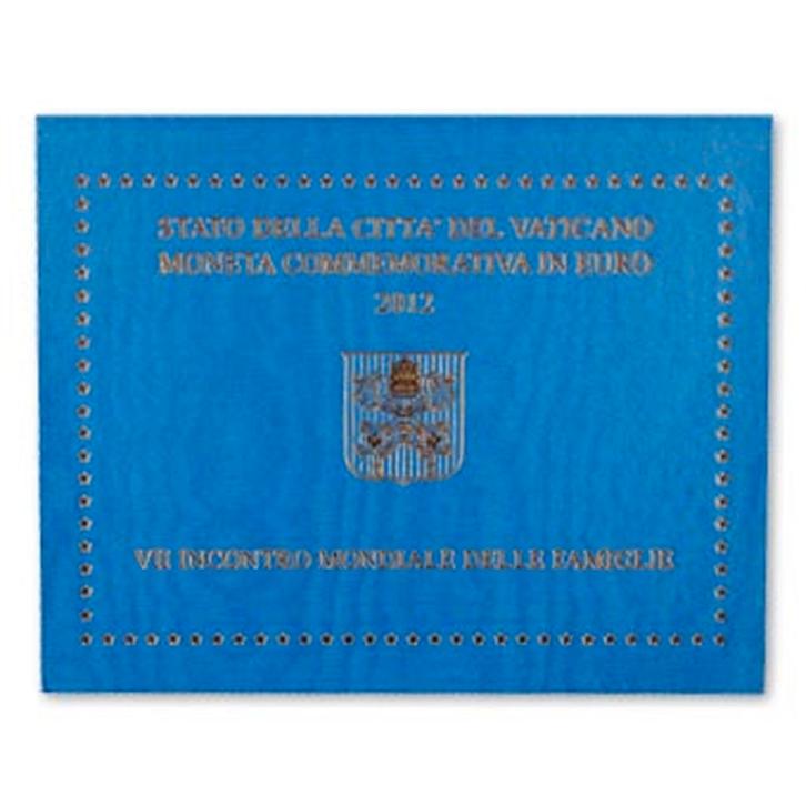 2 euro Vaticaan 2012 - Wereldgezinsdagen (BU), Postzegels en Munten, Munten | Europa | Euromunten, Setje, 2 euro, Vaticaanstad
