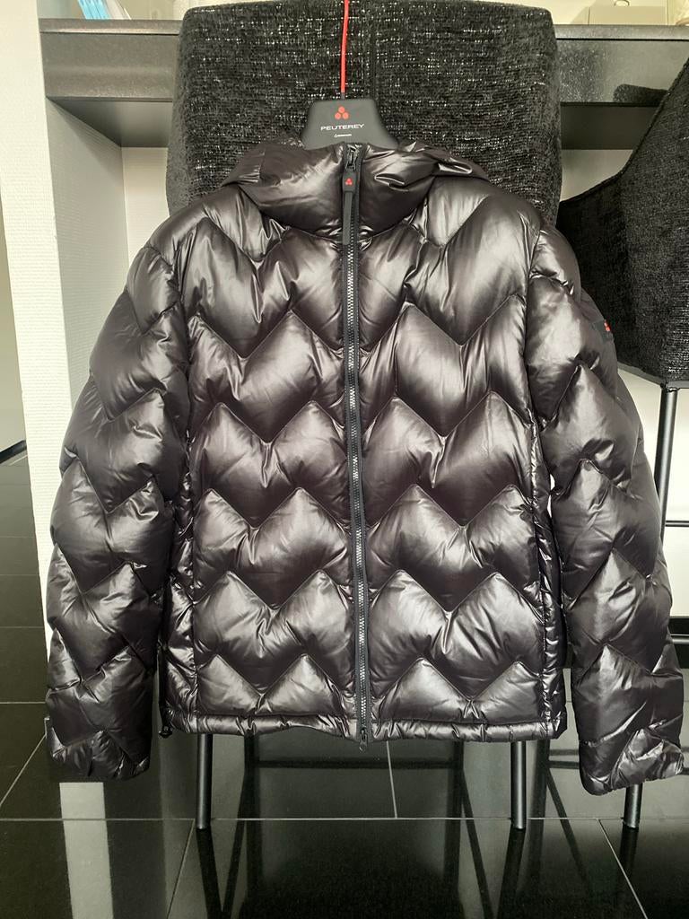 Nieuw!!! Peuterey gewatteerde jas - Zwart - Maat M, Ophalen of Verzenden, Nieuw, Maat 48/50 (M), Zwart