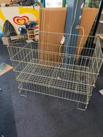 2 x Draadkooi / bak voor opslag, Doe-het-zelf en Verbouw, Kratten en Dozen, Ophalen, Gebruikt