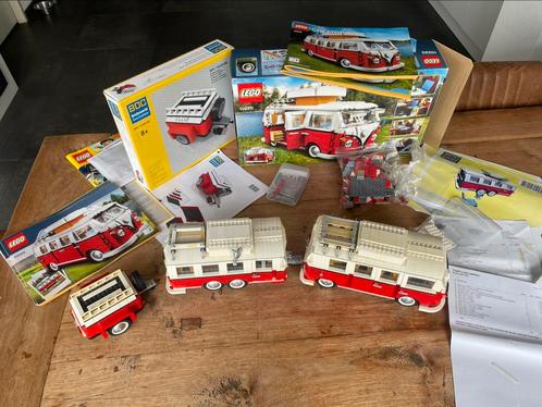 Unieke Lego VW T1 set 10220 met uitbreidingen, Kinderen en Baby's, Speelgoed | Duplo en Lego, Zo goed als nieuw, Ophalen of Verzenden