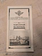 KLM Het vliegveld Schiphol 1928 flyer, Verzamelen, Ophalen of Verzenden