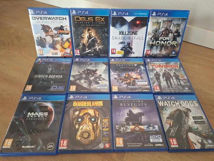 PS4 spellen / PS4 games (€ 5 per stuk), Spelcomputers en Games, Games | Sony PlayStation 4, Zo goed als nieuw, Overige genres