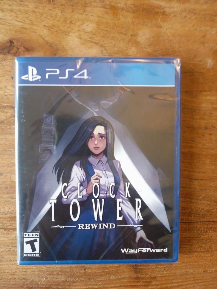 Clock Tower Rewind - PS4 - sealed!, Spelcomputers en Games, Spelcomputers | Sony PlayStation 4, Nieuw, Ophalen of Verzenden