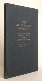 Ds. Joh. van der Poel: Het zieleraadsel opgelost., Boeken, Gelezen, Christendom | Protestants, Ophalen of Verzenden, Ds. Joh. van der Poel