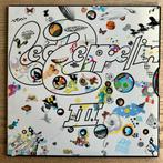 Led Zeppelin III LP Vinyl 1971 Hard Rock Rotating-Wheel, Overige genres, Gebruikt, Ophalen of Verzenden, 12 inch