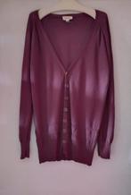 Diesel gebreid vest cardigan bordeaux L, Maat 42/44 (L), Ophalen of Verzenden, Zo goed als nieuw, Diesel