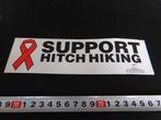 sticker SUPPORT hitch hiking  NOMAD, Ophalen, Zo goed als nieuw